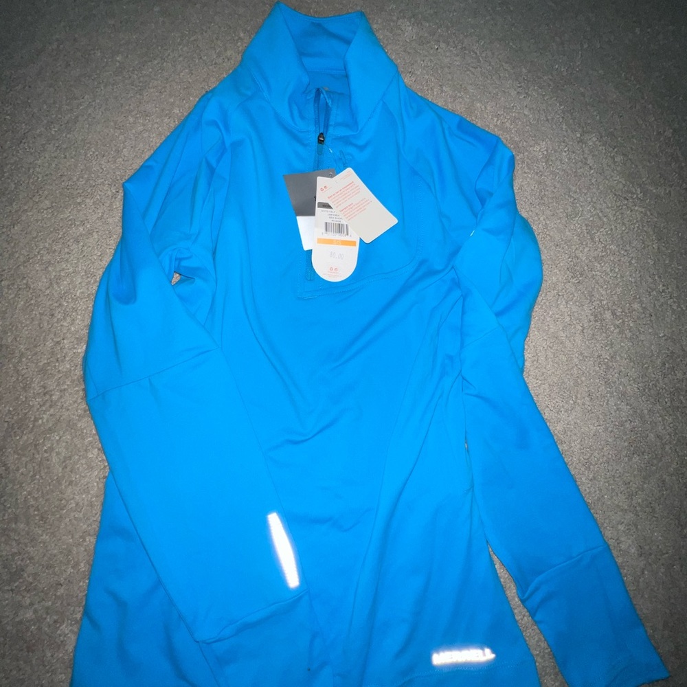 Merrell Women’s Soto Half Zip tech top sea shore!